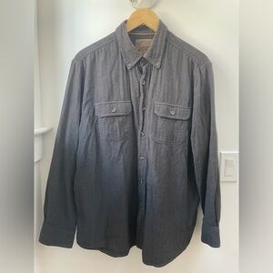 Outdoor Life Herringbone Dark Gray Shirt